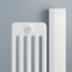 NF5-VERTICAL-6-W-TH - Infinity White 5 Column Radiator 6 Sections H2500mm X W300mm NF5-VERTICAL-6-W-TH - Infinity White 5 Column Radiator 6 Sections H2500mm X W300mm